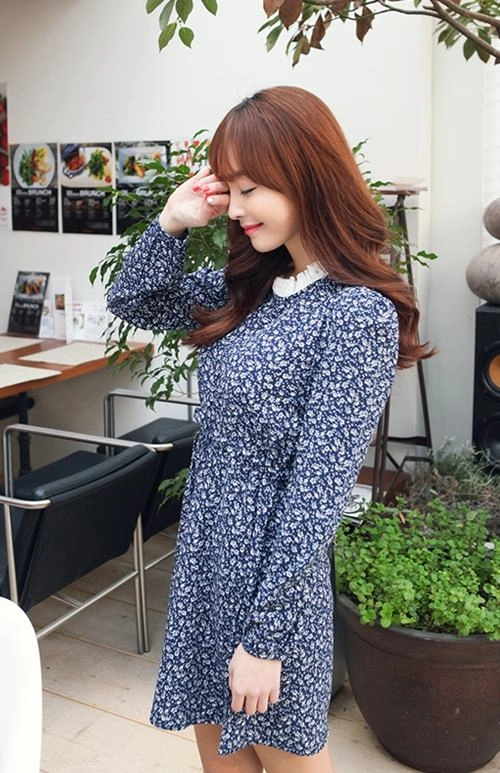 Chọn váy hoa chào nắng tháng tư