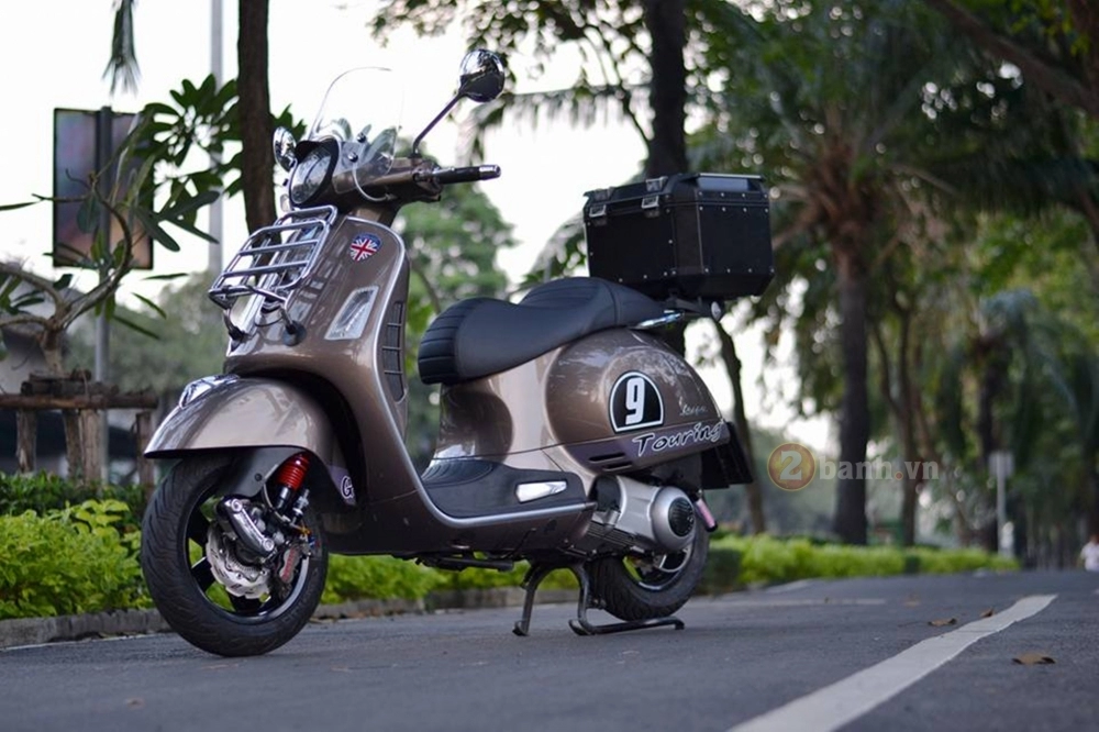 Chùm ảnh vespa gts300 abs độ pô