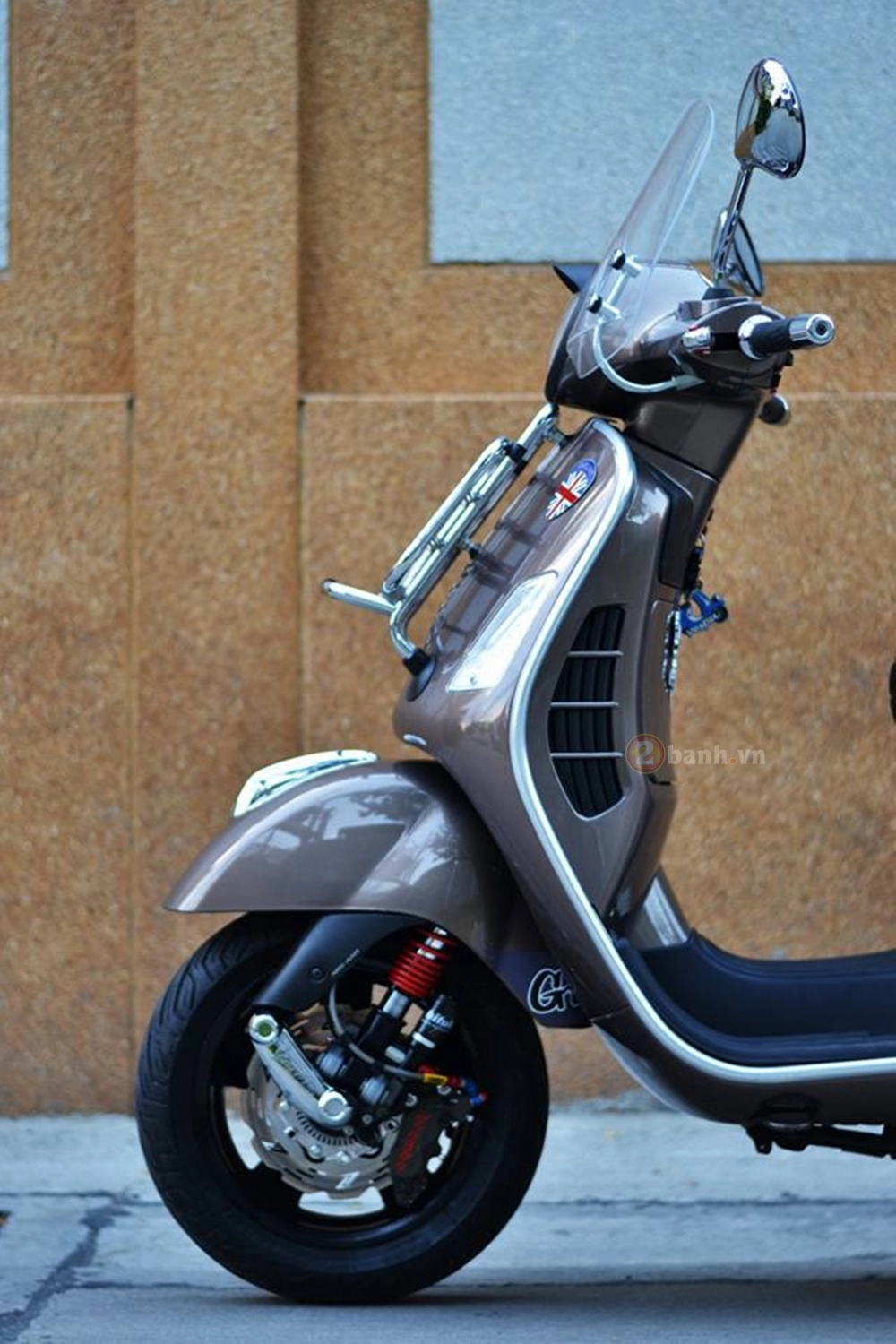 Chùm ảnh vespa gts300 abs độ pô