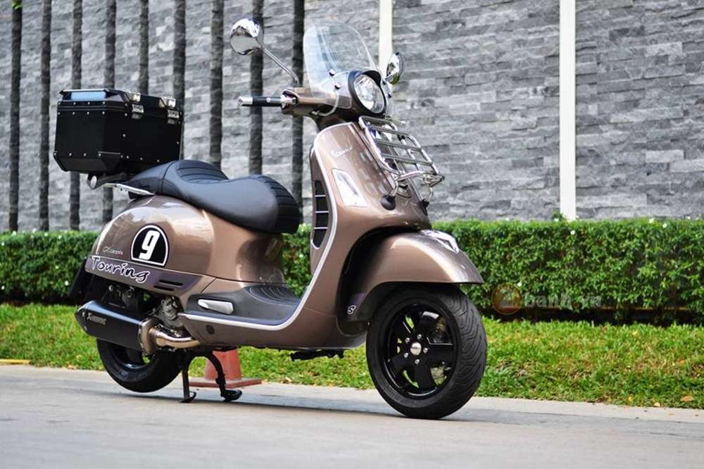 Chùm ảnh vespa gts300 abs độ pô