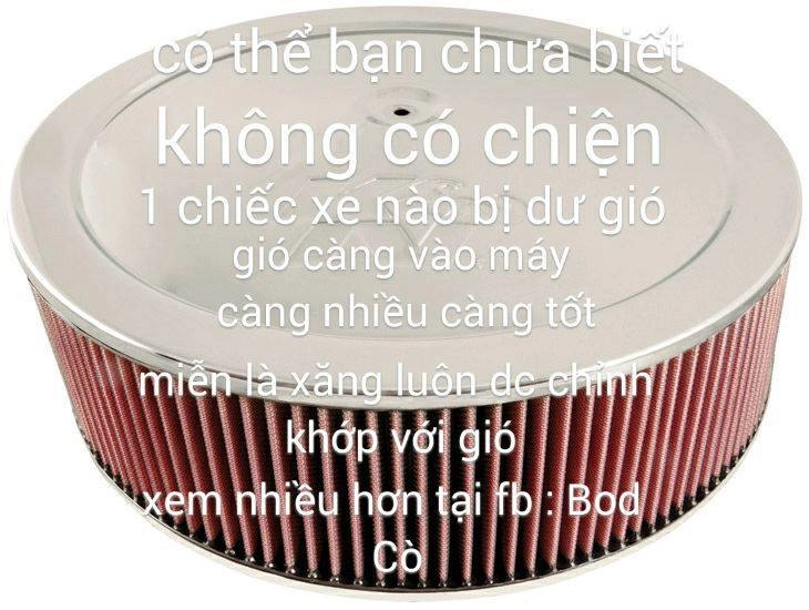 Có thể bạn chưa biết đến kiến thức xe máy phần 2