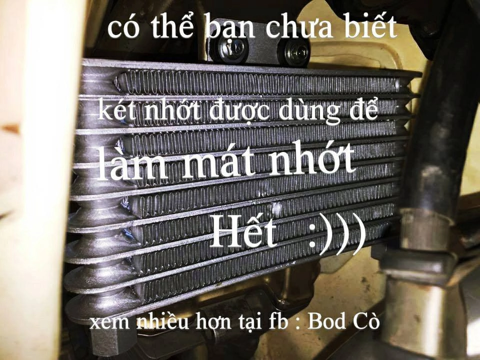 Có thể bạn chưa biết đến kiến thức xe máy phần 2