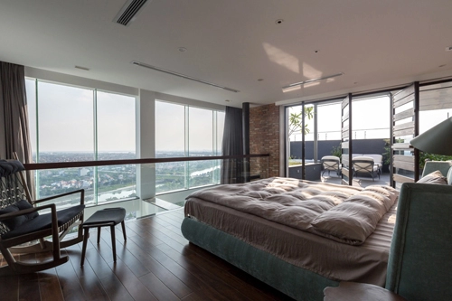 Còn độc thân chàng doanh nhân hà nội vẫn chi tiền tỷ sửa penthouse xa xỉ