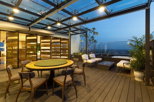 Còn độc thân chàng doanh nhân hà nội vẫn chi tiền tỷ sửa penthouse xa xỉ