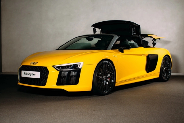 Công bố giá audi r8 spyder 2017