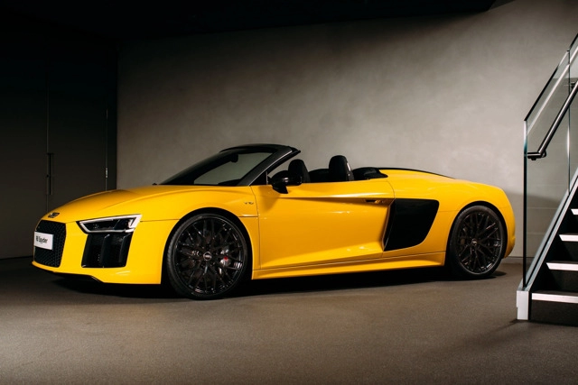 Công bố giá audi r8 spyder 2017