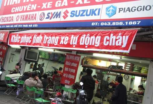  công nghệ chống cháy cho xe máy ở hà nội 