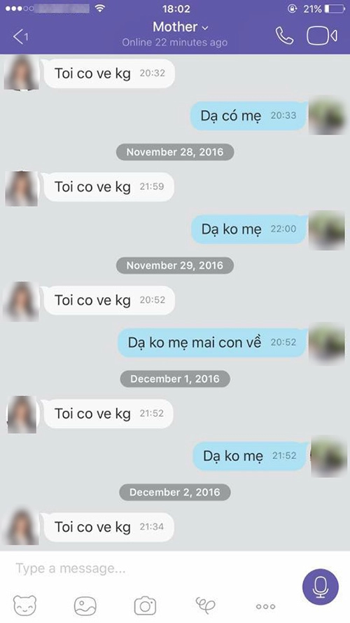 Cười bò với những tin nhắn giữa bố mẹ và con khi phụ huynh quá kiệm lời