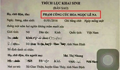 Cười đau bụng với những kiểu đặt tên con của những ông bố bà mẹ việt vui tính