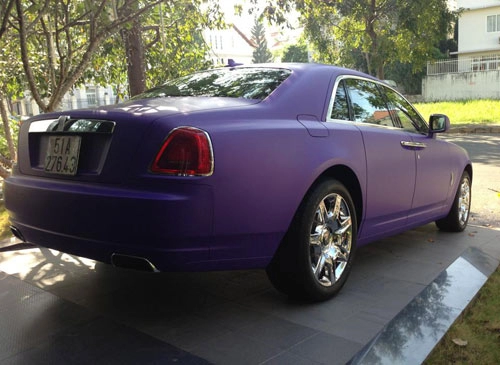 Cường đô la phủ màu độc cho rolls-royce