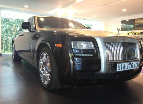 Cường đô la phủ màu độc cho rolls-royce