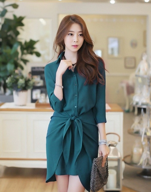 Đầm tay lỡ sự lựa chọn ngọt ngào ngày giao mùa