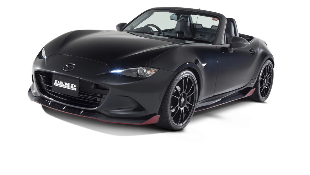 Damd phù phép xe thể thao mazda mx-5 miata phiên bản batman