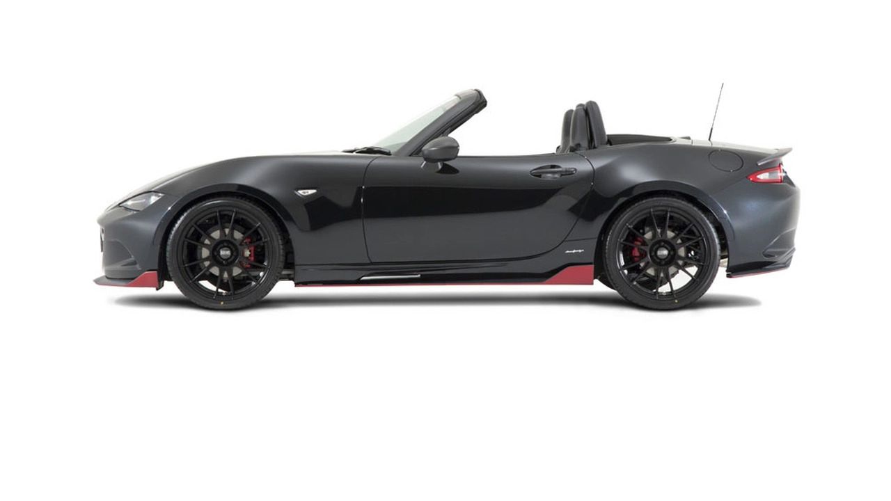 Damd phù phép xe thể thao mazda mx-5 miata phiên bản batman