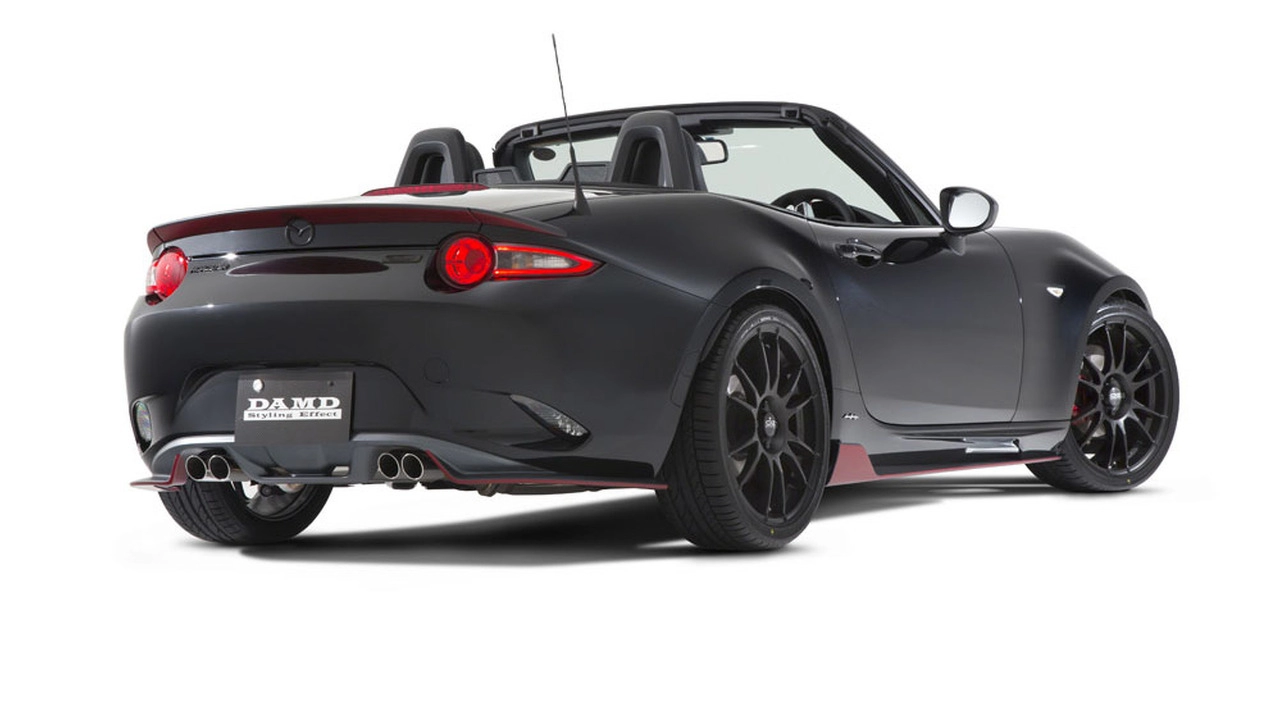 Damd phù phép xe thể thao mazda mx-5 miata phiên bản batman