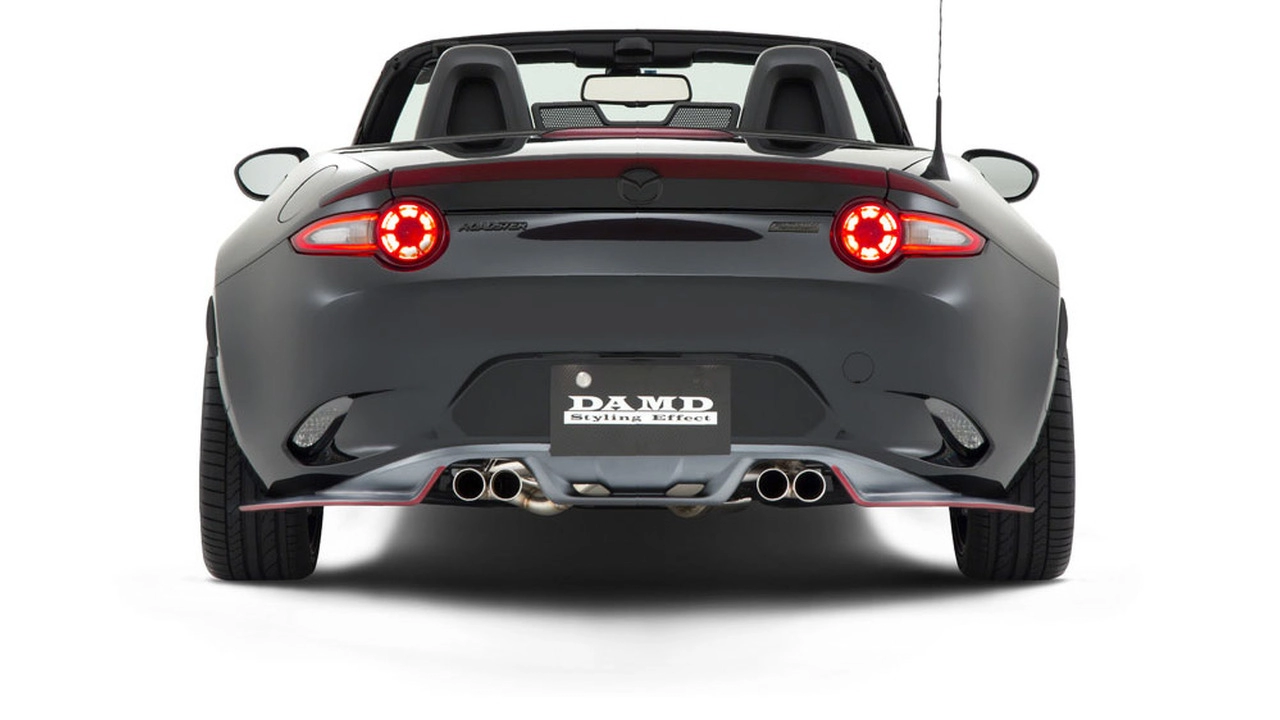 Damd phù phép xe thể thao mazda mx-5 miata phiên bản batman