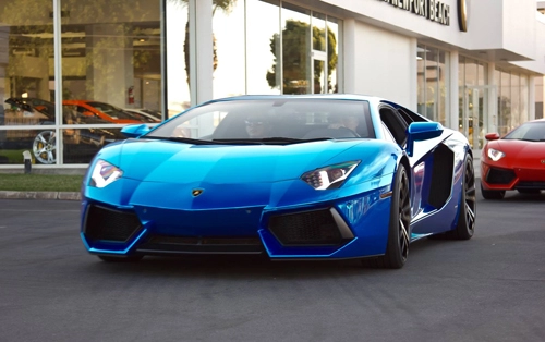  dàn siêu bò aventador đầy màu sắc tụ tập 