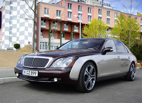  dàn xe siêu sang maybach độ 