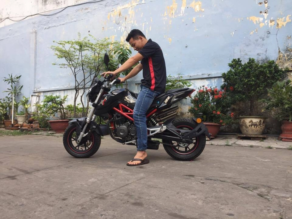 Đánh giá benelli tnt125 - mẫu minibike khó thuần nhưng lại đầy thú vị