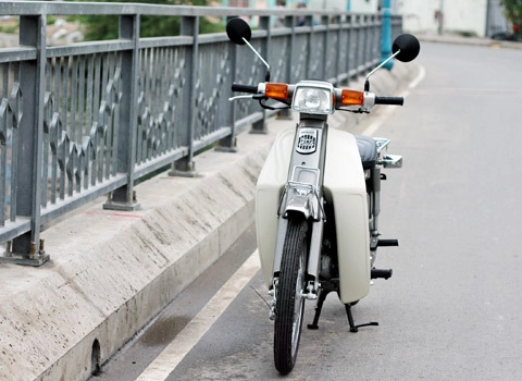  đập hộp xế độc honda cub 90 