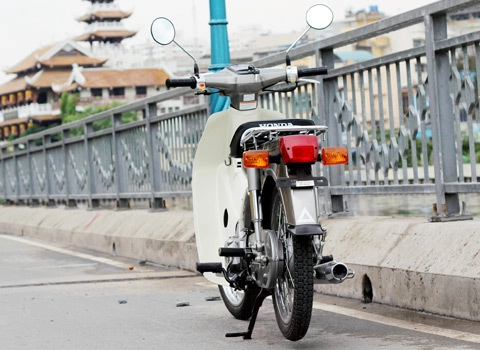  đập hộp xế độc honda cub 90 