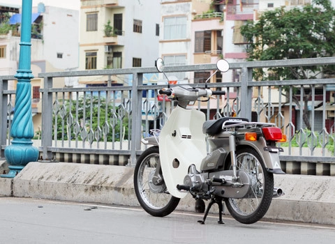  đập hộp xế độc honda cub 90 