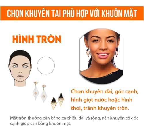 Đi tìm loại khuyên tai tăng sức quyến rũ cho khuôn mặt