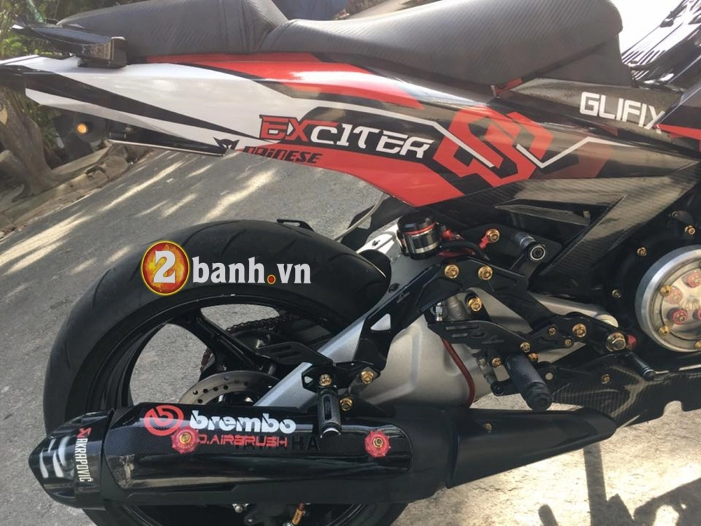 Độ gắp ducati 795 cho exciter 150 khủng long