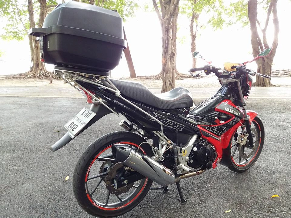 Dọn nhẹ raider 150 theo style touring