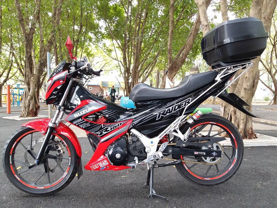 Dọn nhẹ raider 150 theo style touring