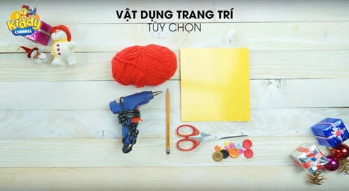 Dù không khéo tay mẹ vẫn có thể tự làm món quà giáng sinh này cho bé