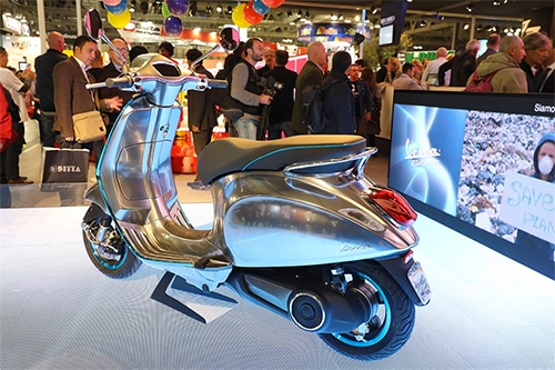  elettrica 2017 - scooter điện đầu tiên của vespa 