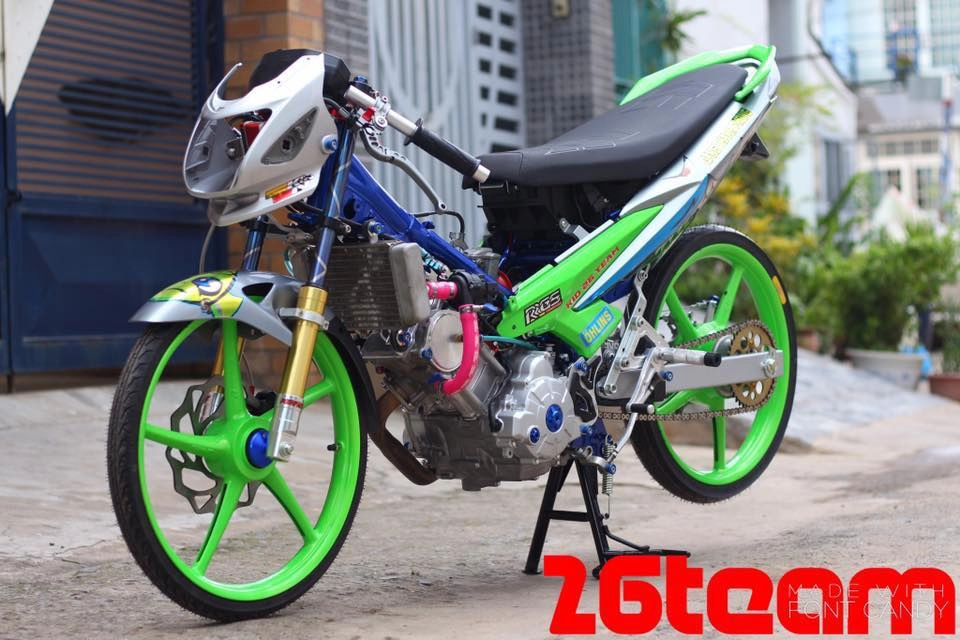 Exciter 135 độ drag cực hầm hố