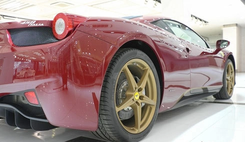  ferrari 458 italia in hình rồng 