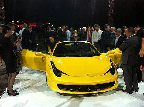  ferrari 458 italia mui trần lần đầu ra mắt công chúng 