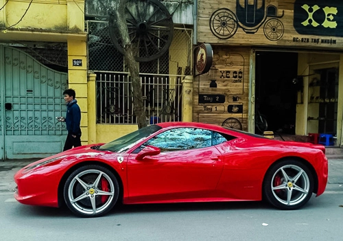  ferrari 458 italia ở hà nội 