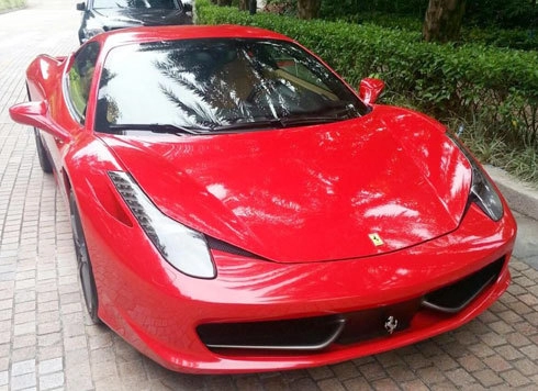  ferrari 458 italy biển số độc 