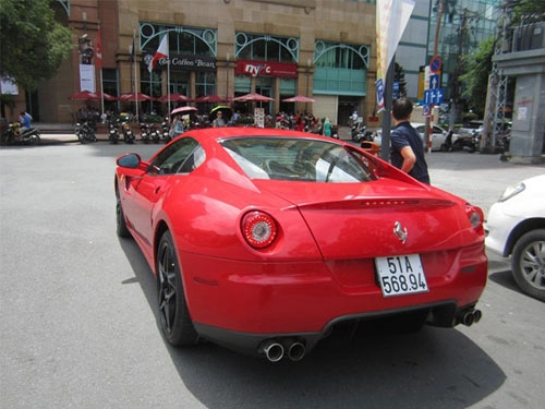 Ferrari 599 gtb độc nhất việt nam xuất hiện