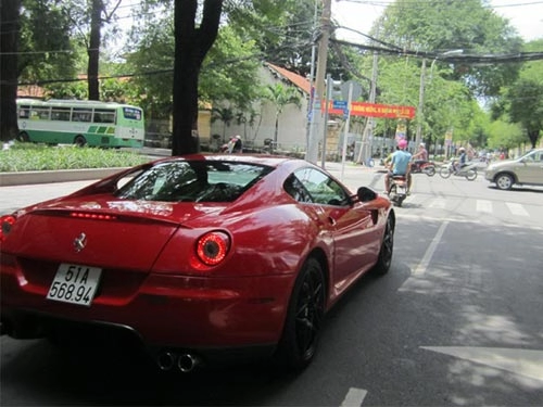 Ferrari 599 gtb độc nhất việt nam xuất hiện