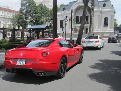 Ferrari 599 gtb độc nhất việt nam xuất hiện