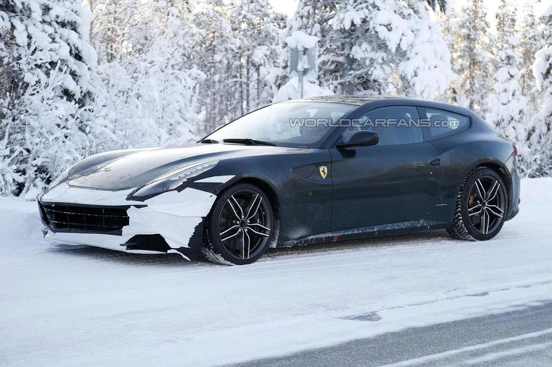 Ferrari ff bản nâng cấp lần đầu lộ diện