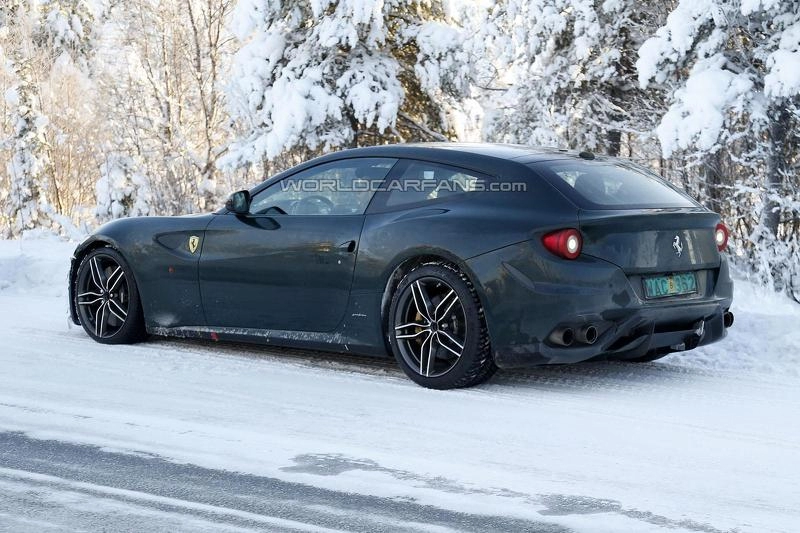 Ferrari ff bản nâng cấp lần đầu lộ diện