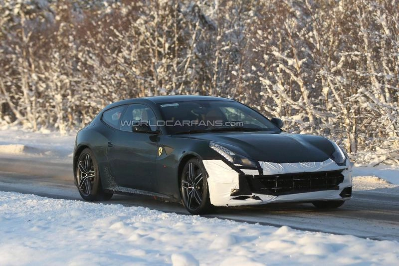 Ferrari ff bản nâng cấp lần đầu lộ diện