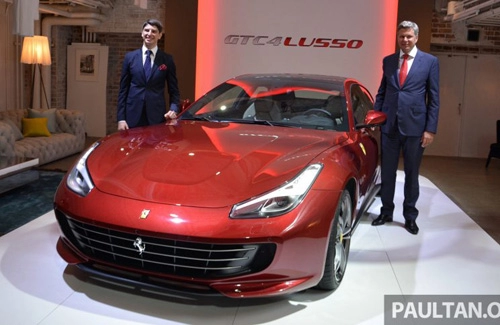 Ferrari gtc4lusso sắp về việt nam mạnh mẽ và hiện đại