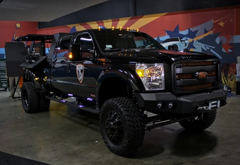  ford f-450 beast - giấc mơ của biệt đội swat 