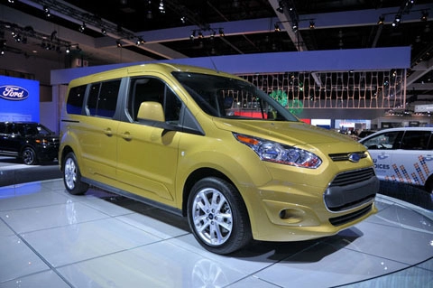  ford ra mắt transit connect wagon 