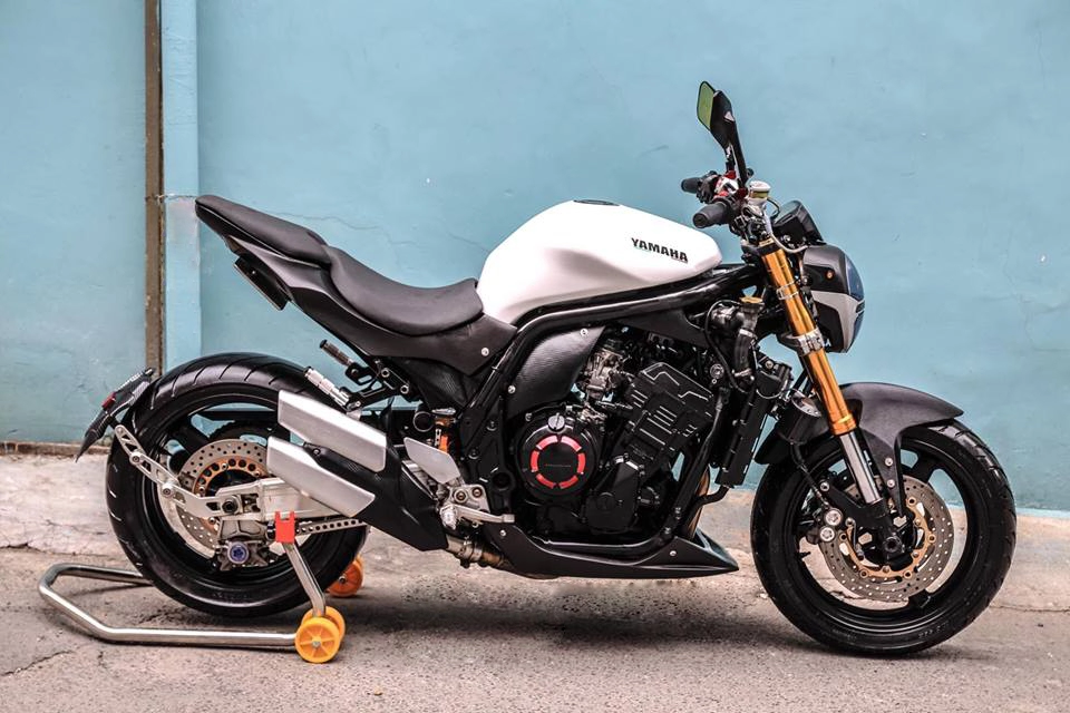 Fz1 fazer độ phong cách streetfighter đẹp mắt