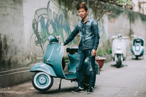 Gặp người sở hữu nhiều vespa cổ nhất thái bình