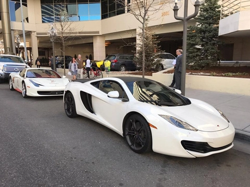 Gia lai team khoe dàn siêu xe lamborghini khủng trên đất mỹ