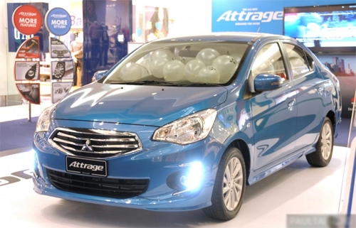  giá lăn bánh của mitsubishi attrage 